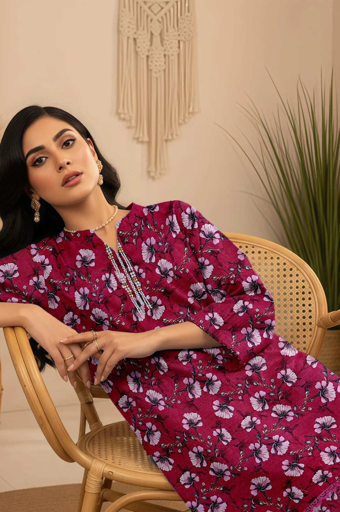 RUBY BLOOM KHADDAR 2 PIECE