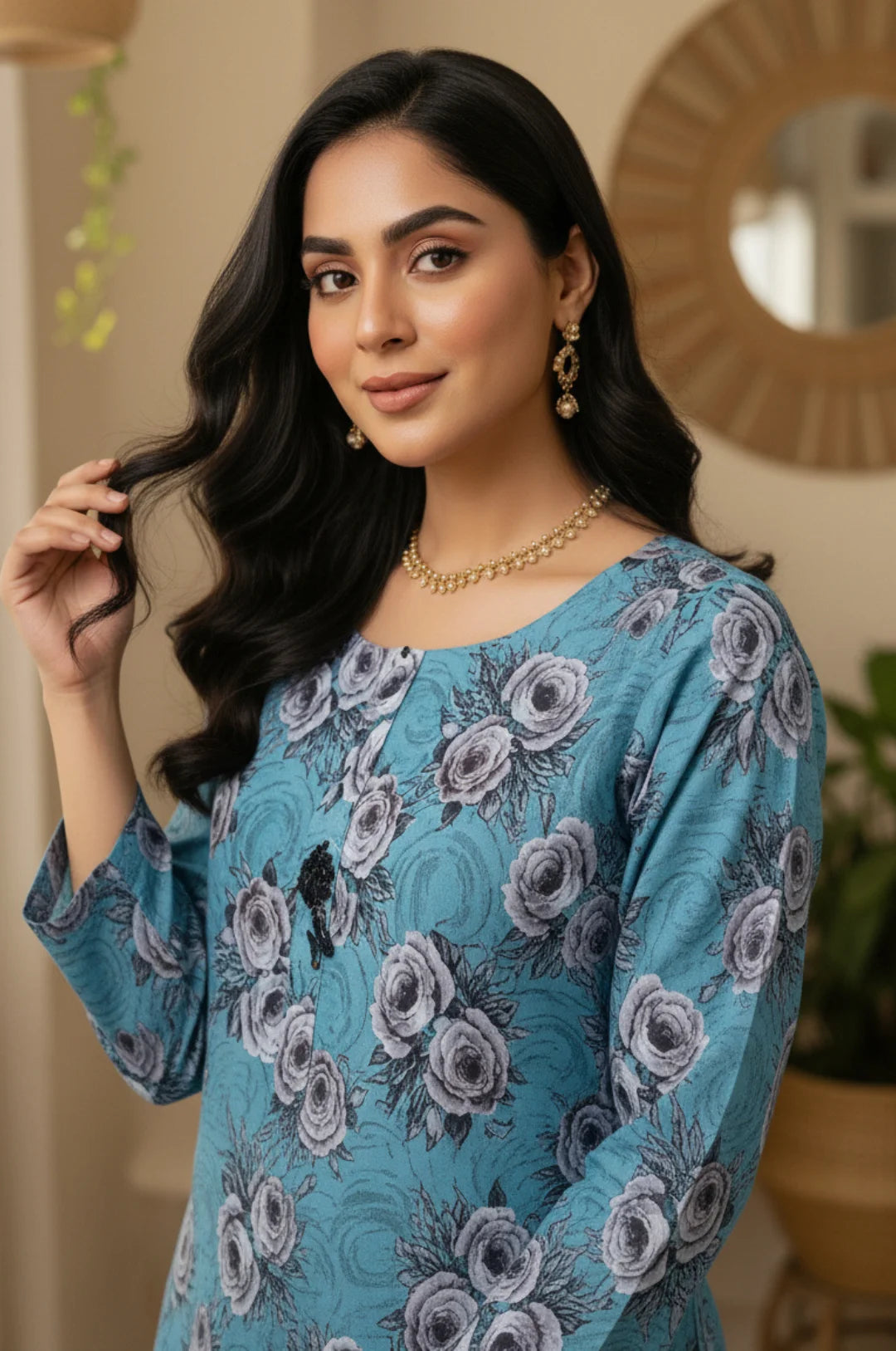 SAPPHIRE ROSE KHADDAR 2 PIECE